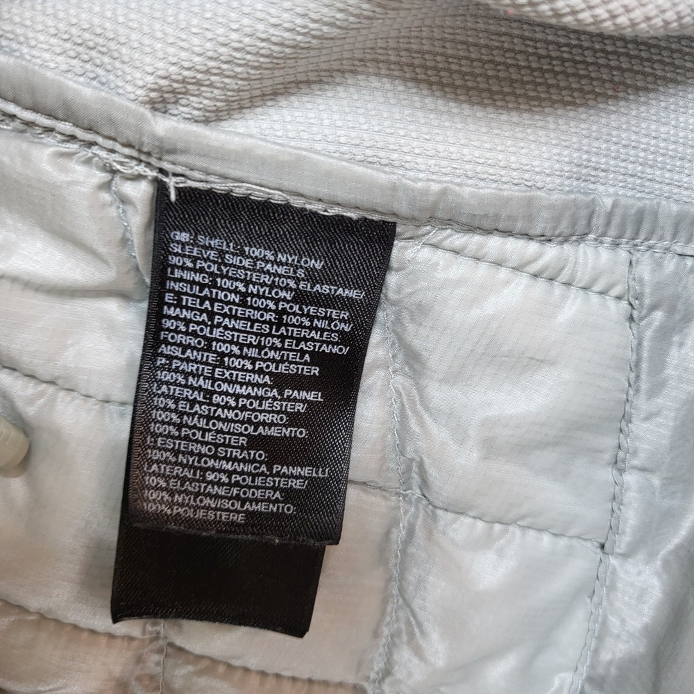 The North Face Thermoball Womens M Medium Insulated Hooded Jacket Gray - Picture 5 of 8